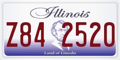 IL license plate Z842520