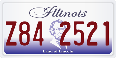 IL license plate Z842521
