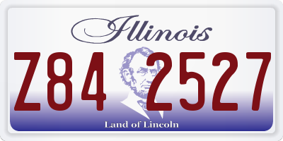 IL license plate Z842527