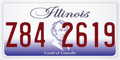 IL license plate Z842619