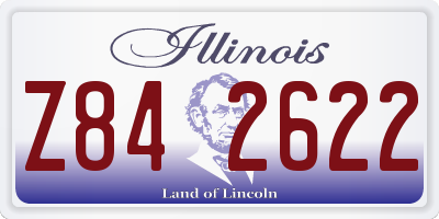 IL license plate Z842622