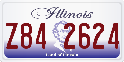 IL license plate Z842624