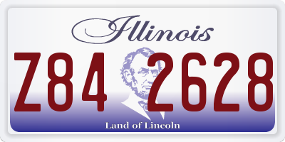 IL license plate Z842628