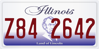 IL license plate Z842642