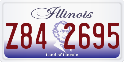 IL license plate Z842695
