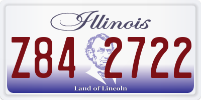 IL license plate Z842722