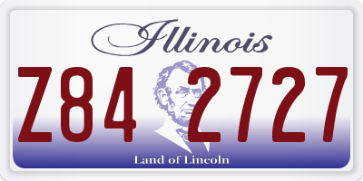 IL license plate Z842727