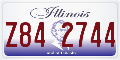 IL license plate Z842744