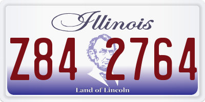 IL license plate Z842764