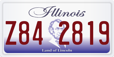 IL license plate Z842819