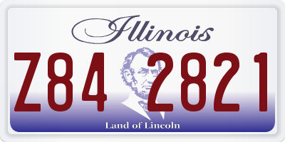 IL license plate Z842821