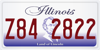IL license plate Z842822