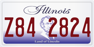 IL license plate Z842824