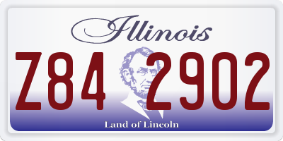 IL license plate Z842902