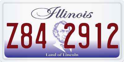 IL license plate Z842912