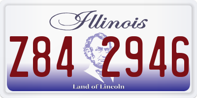IL license plate Z842946