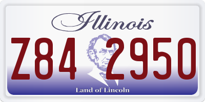 IL license plate Z842950