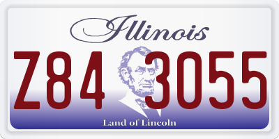 IL license plate Z843055