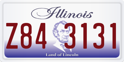 IL license plate Z843131