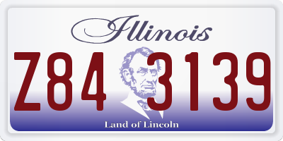 IL license plate Z843139