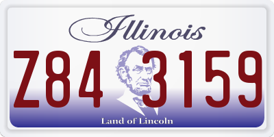 IL license plate Z843159