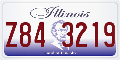 IL license plate Z843219