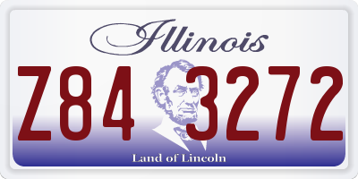 IL license plate Z843272
