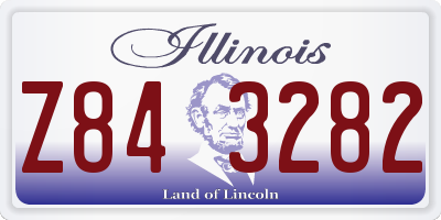 IL license plate Z843282
