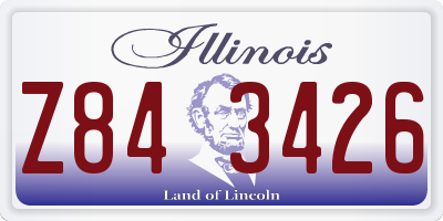 IL license plate Z843426