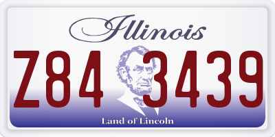 IL license plate Z843439
