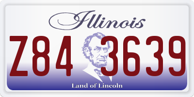 IL license plate Z843639