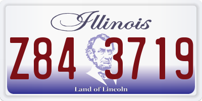 IL license plate Z843719