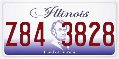 IL license plate Z843828