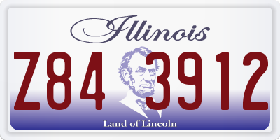 IL license plate Z843912