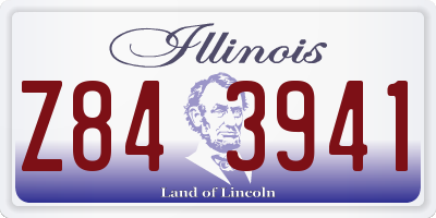 IL license plate Z843941