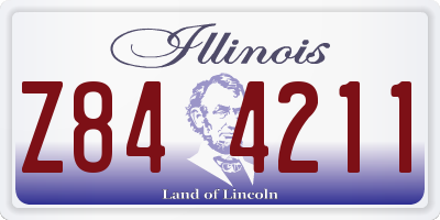 IL license plate Z844211