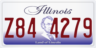 IL license plate Z844279