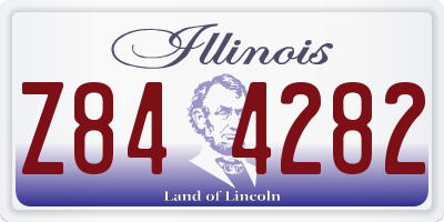 IL license plate Z844282