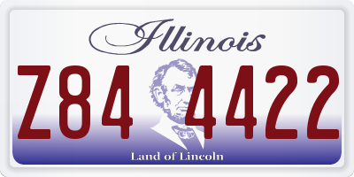 IL license plate Z844422