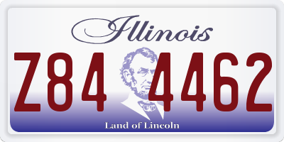 IL license plate Z844462