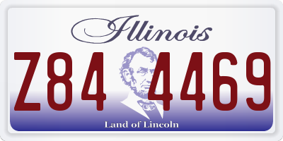 IL license plate Z844469