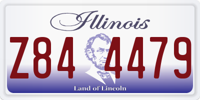 IL license plate Z844479