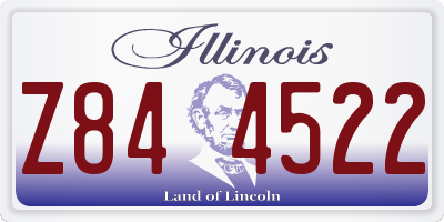 IL license plate Z844522