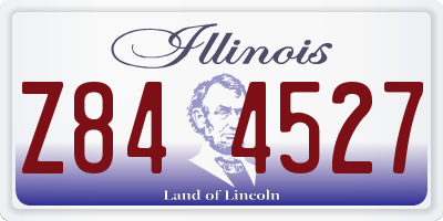 IL license plate Z844527