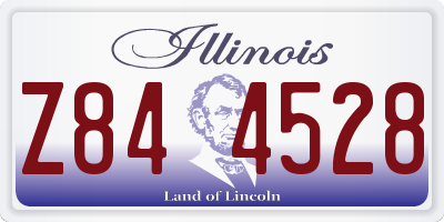 IL license plate Z844528