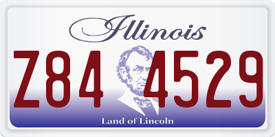 IL license plate Z844529