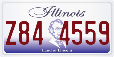 IL license plate Z844559