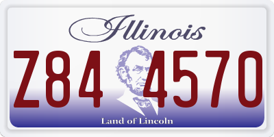 IL license plate Z844570