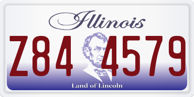 IL license plate Z844579