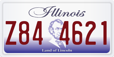 IL license plate Z844621